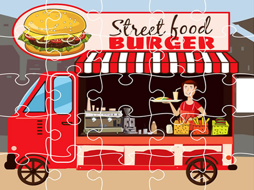 Burger Trucks Jigsaw Game