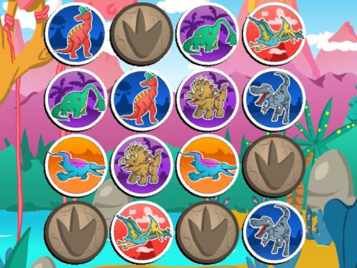 Dinosaur Memo Game Image Dinosaur Memo Game