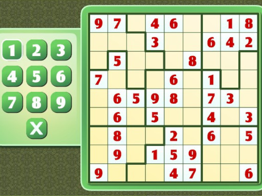 Jigsaw Sudoku Game Image Jigsaw Sudoku Game