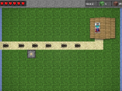 Minecraft Tower Defense Game