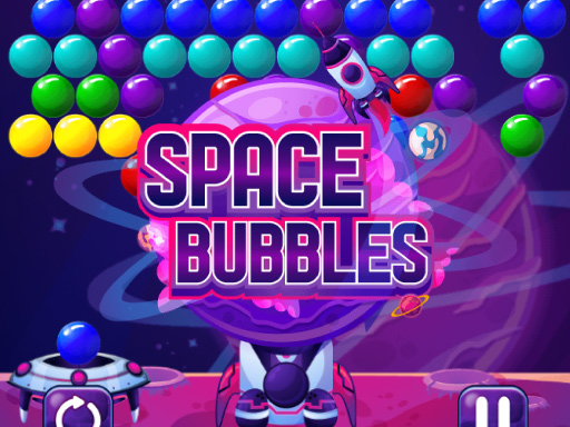 Space Bubbles Game Image Space Bubbles Game