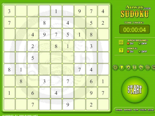 Sudoku Auway Game Image Sudoku Auway Game