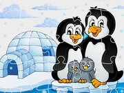 Penguins Jigsaw Game Online